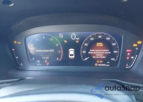 2024 Honda Accord Ex z USA, uszkodzony, nr VIN 1HGCY1F3XRA024781